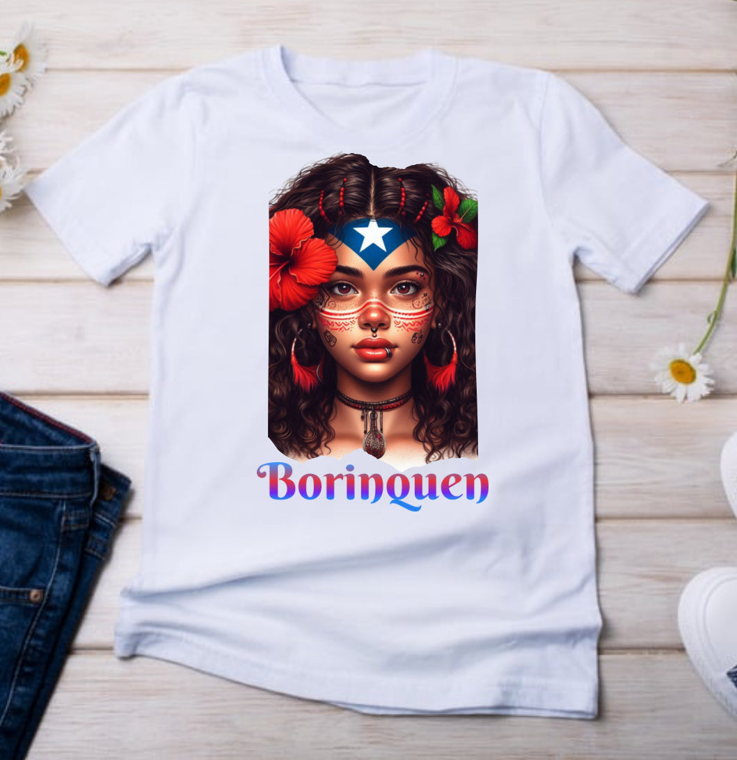 Taina Warrior Goddess Tee – Empowerment in Every Thread