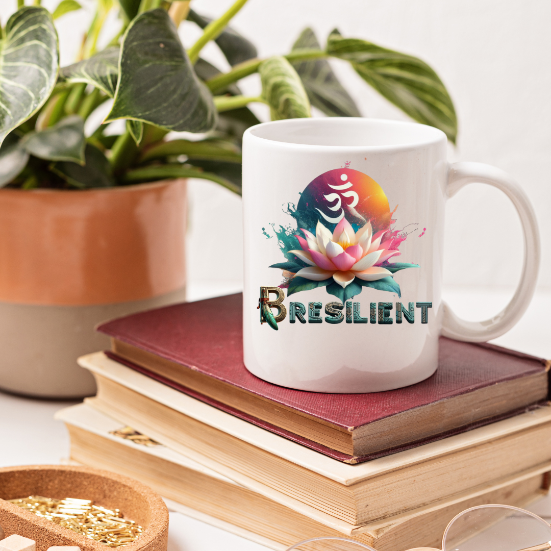 "B Resilient” Inspirational Mug – Start Your Day with Intention