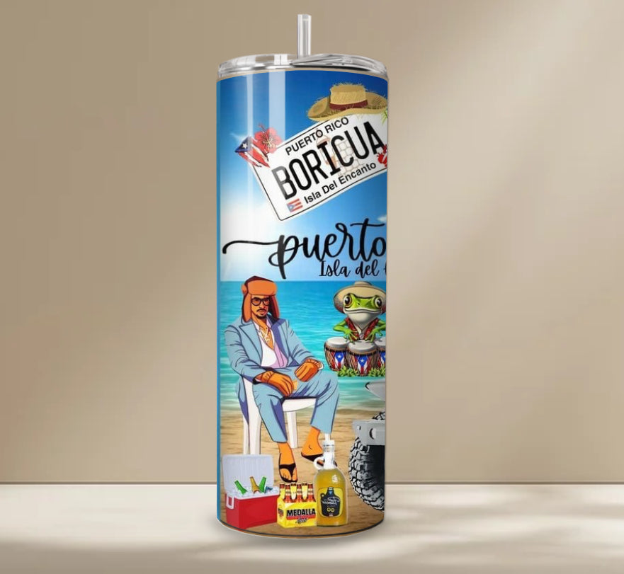 “PR Vibes x Bad Bunny Edition” Tumbler – Limited Release