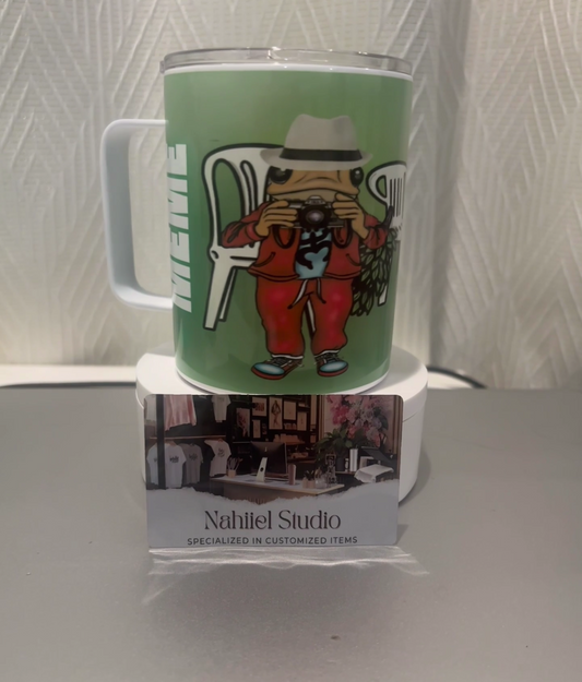 Tumbler “Sapo Concho x Bad Bunny x Coquí Taíno” – Personalizable Edition