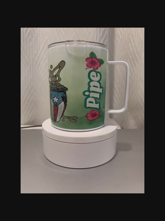 13oz PR “Bad Bunny Album” Custom Tumbler — El Sapo Concho Edition